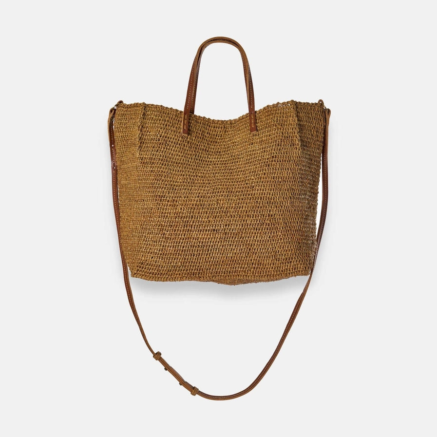Camino Raffia Shoulder Bag