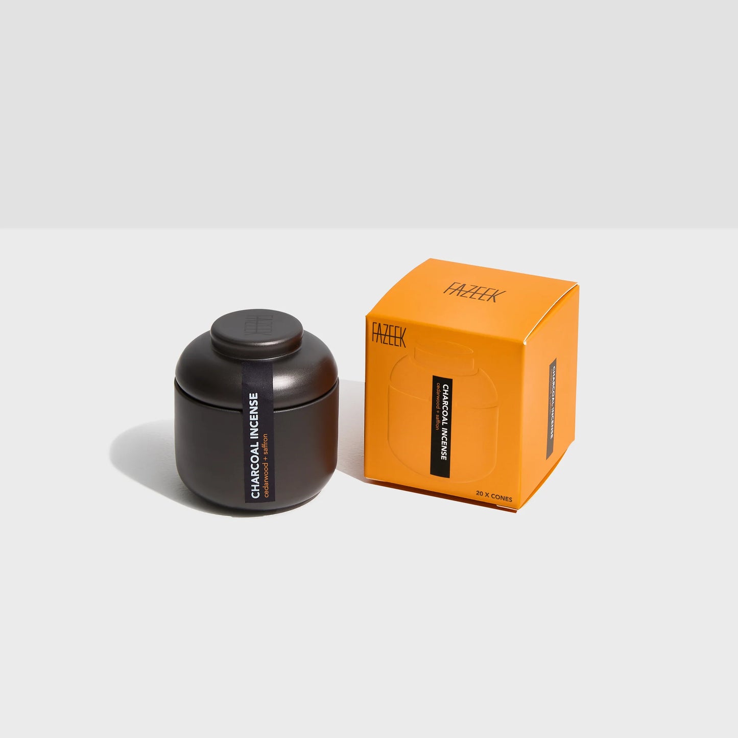 Incense Cones – Cedarwood + Saffron
