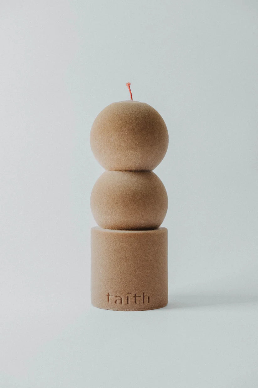 Lilu Candle - Beige Velvet