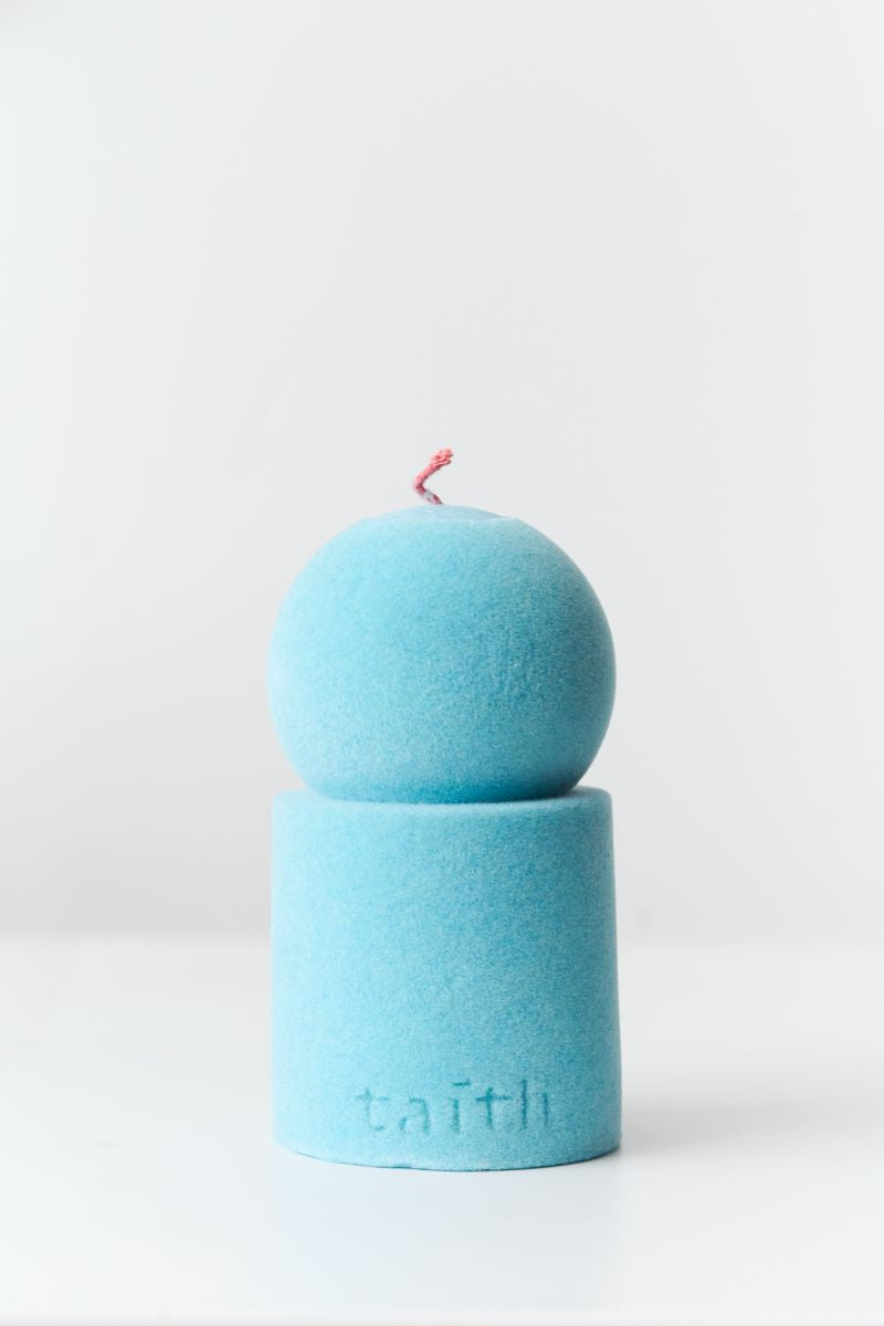 Lulu Candle - Baby Blue Velvet