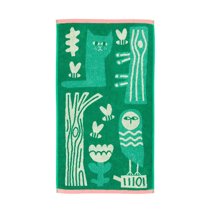 Portuguese Cotton Towels - Birds and Bees