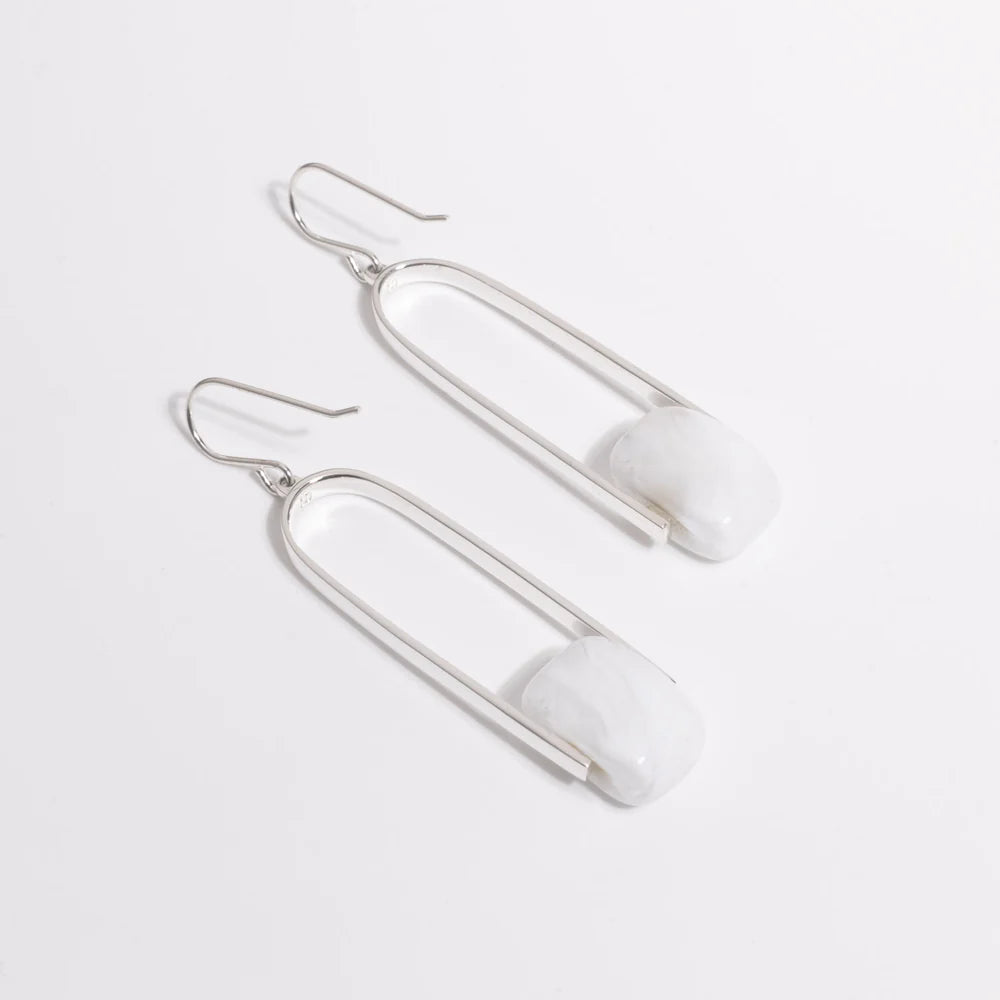 Empire Lux Cloud - Silver Earrings