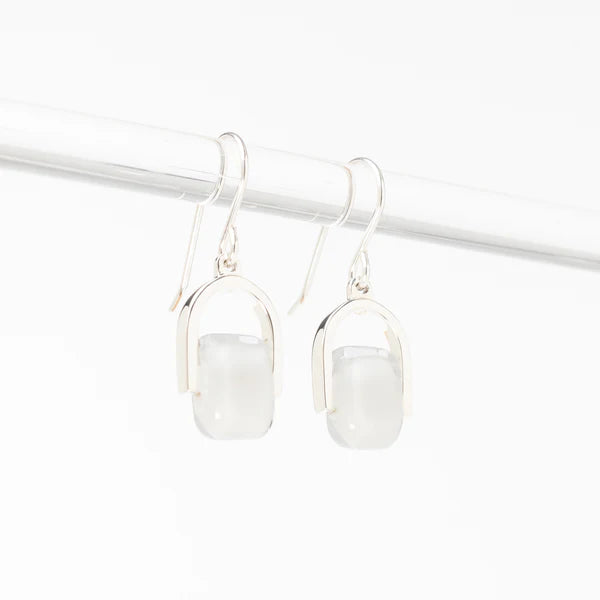 Empress Cloud Petite - Silver Earrings