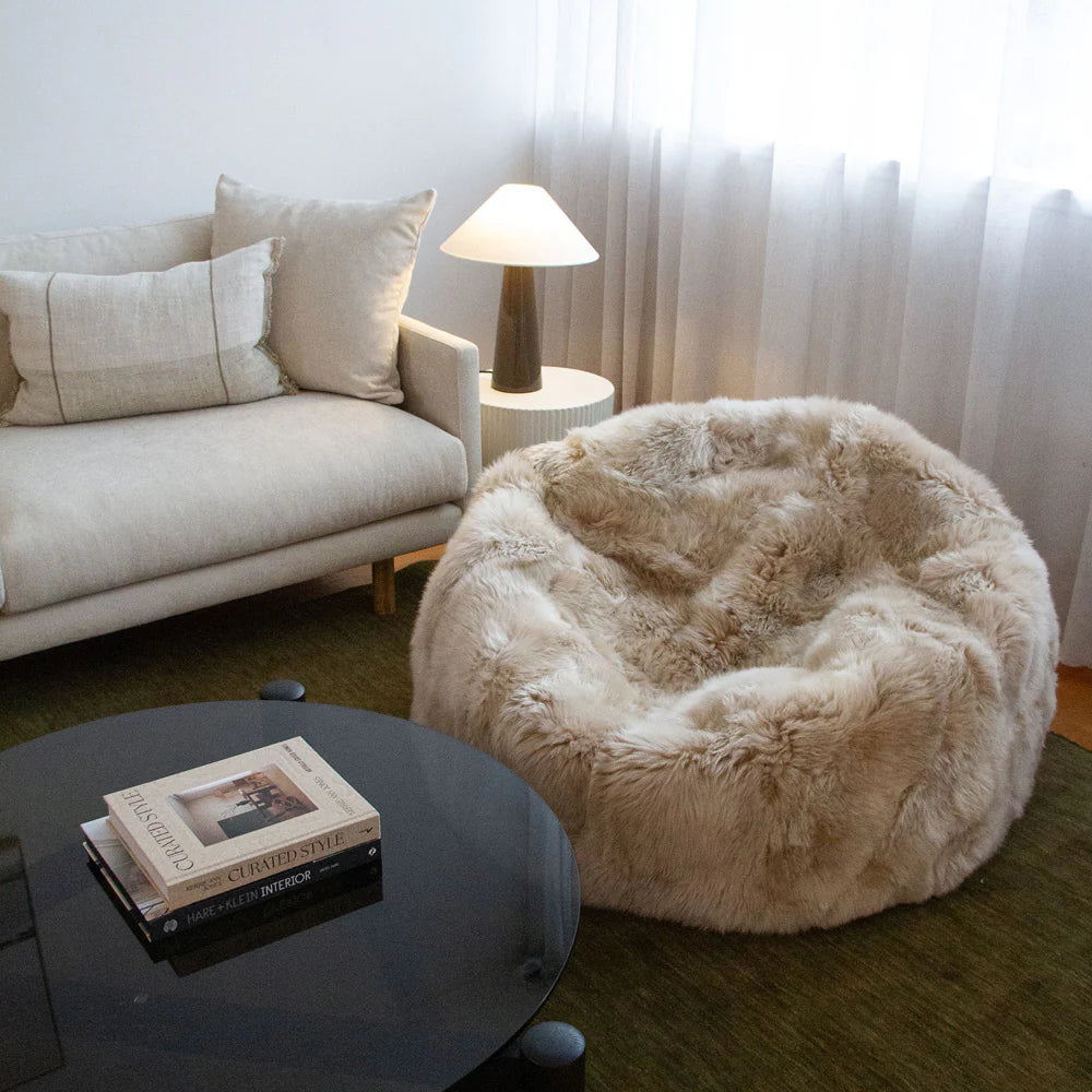 NZ Wool Sheepskin Beanbag - Nappa