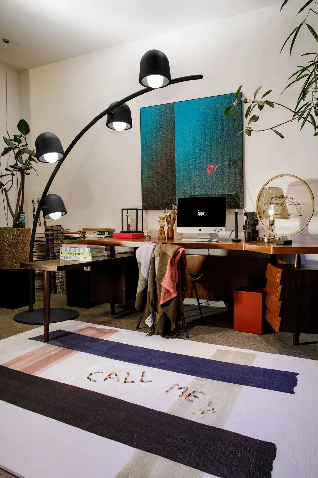 Big Lebow Floor Lamp - Anthracite