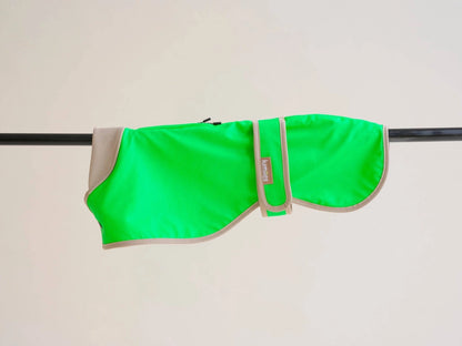 Glow Raincoat - Neon Green Gecko