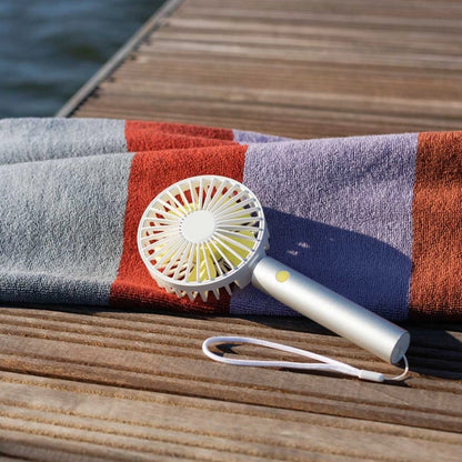Flow Mini Fan - Silver
