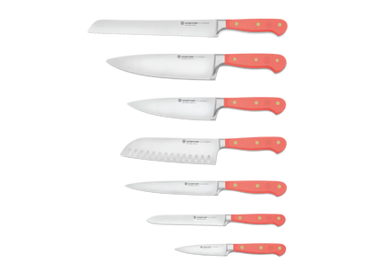 WÜSTHOF 8-Piece Knife Block - Coral Peach