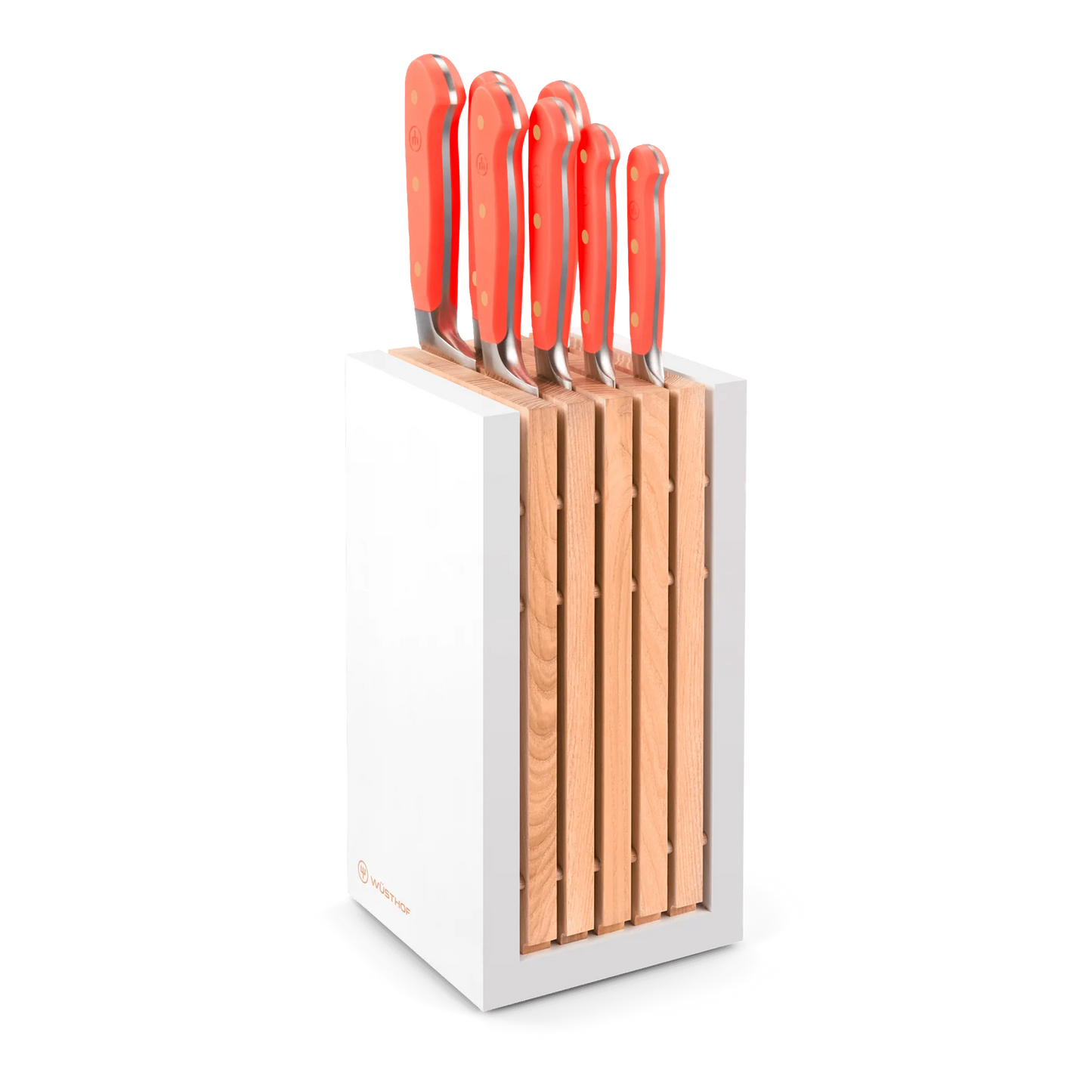 WÜSTHOF 8-Piece Knife Block - Coral Peach