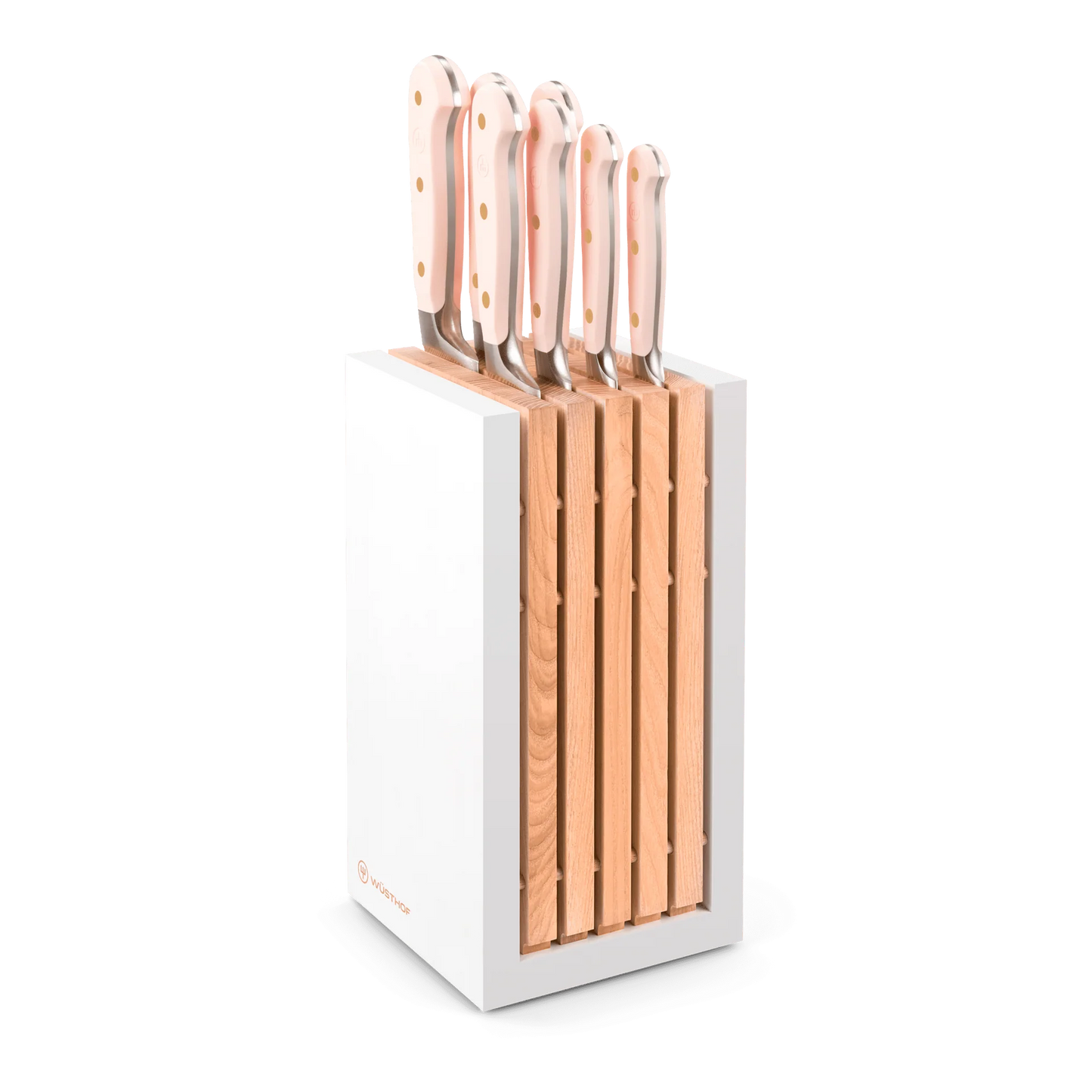 WÜSTHOF Classic 8-Piece Knife Block - Pink Himalayan Salt