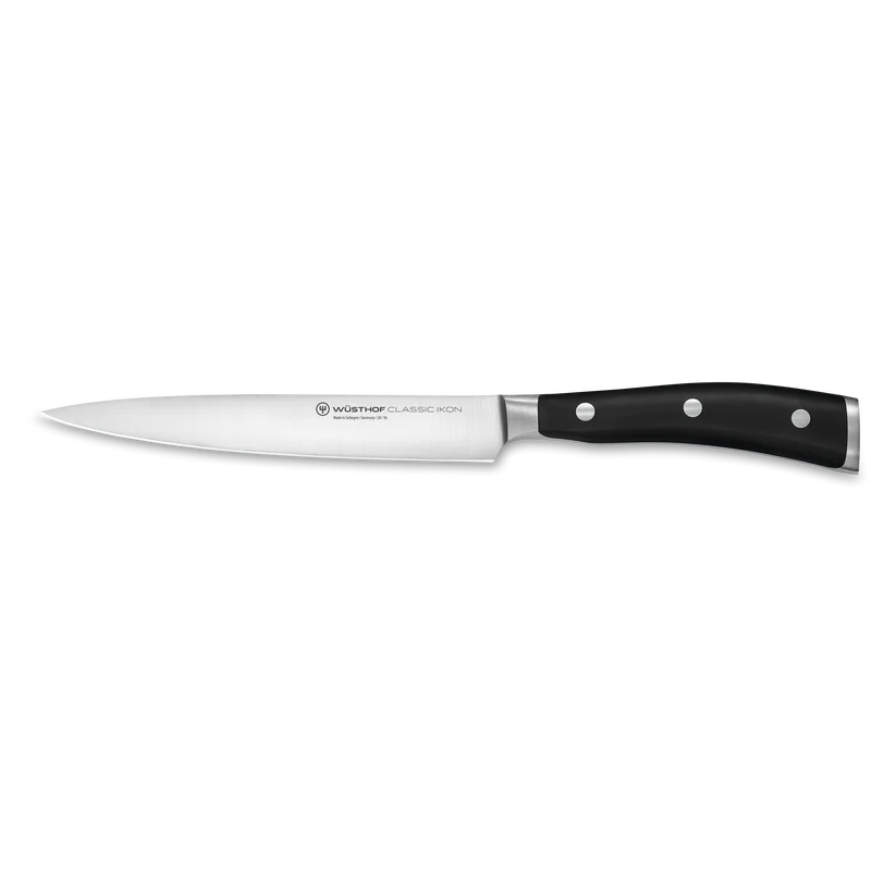 WÜSTHOF Classic Ikon 7-Piece Knife Block Set - Black