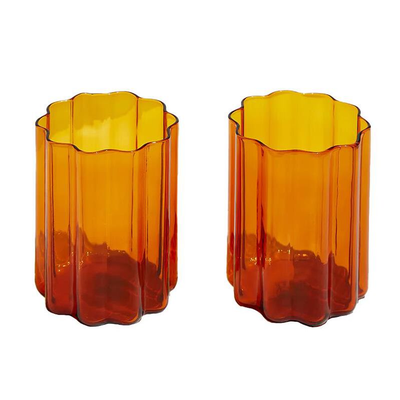 Wave Glasses – Amber