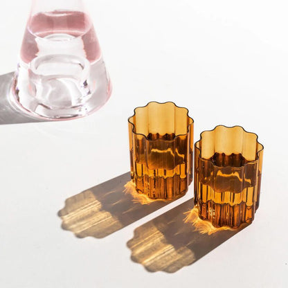 Wave Glasses – Amber
