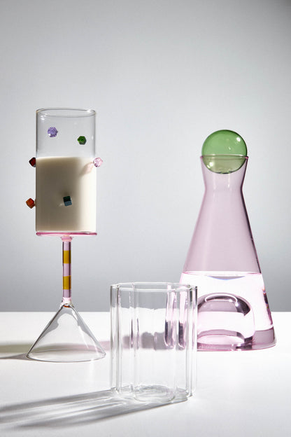 Vice Versa Carafe - Pink & Green