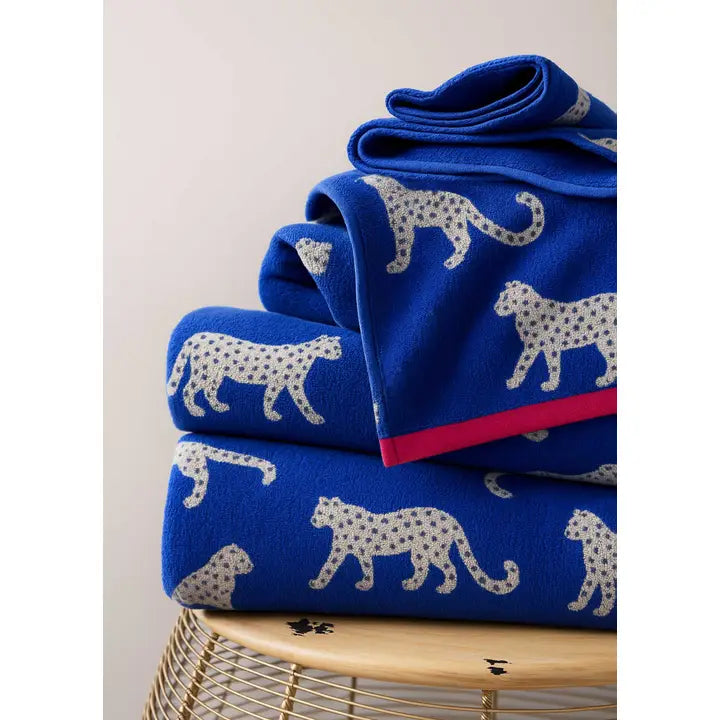 Organic Cotton Towels - Snow Leopards