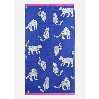 Organic Cotton Towels - Snow Leopards