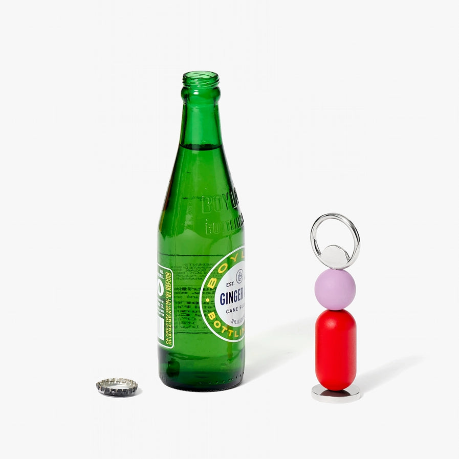 Abaco Bottle Opener - Red/Pink