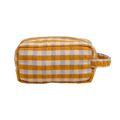 Mango Seersucker Dopp Kit
