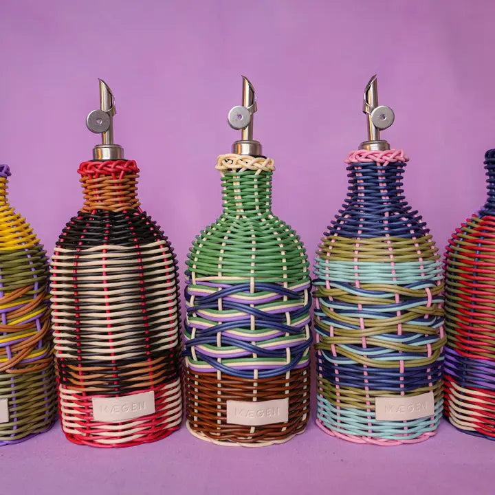 Oil Pourer – Pink and Navy