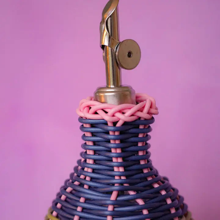 Oil Pourer – Pink and Navy