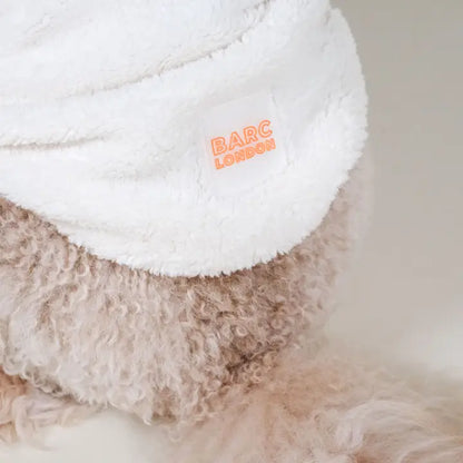 Sherpa Fleece Dog Vest - Cream
