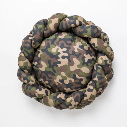 Braid Pet Bed - Camo