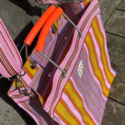 Recycled Nylon Tote Bag – Citrus Candy