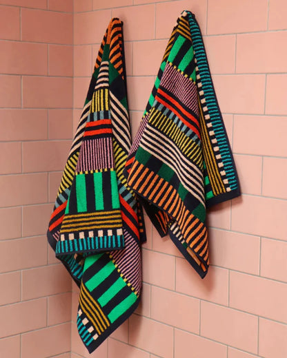 Multi Stripe Towels