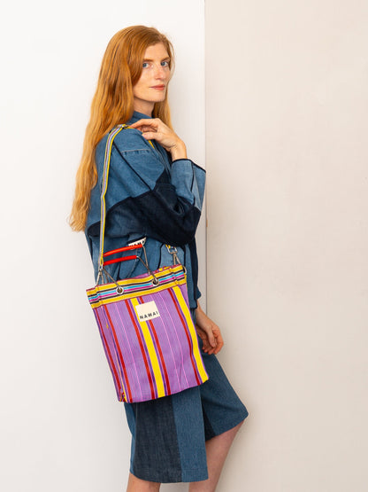 The Goa Mini Market Tote Bag – Candy Stripe