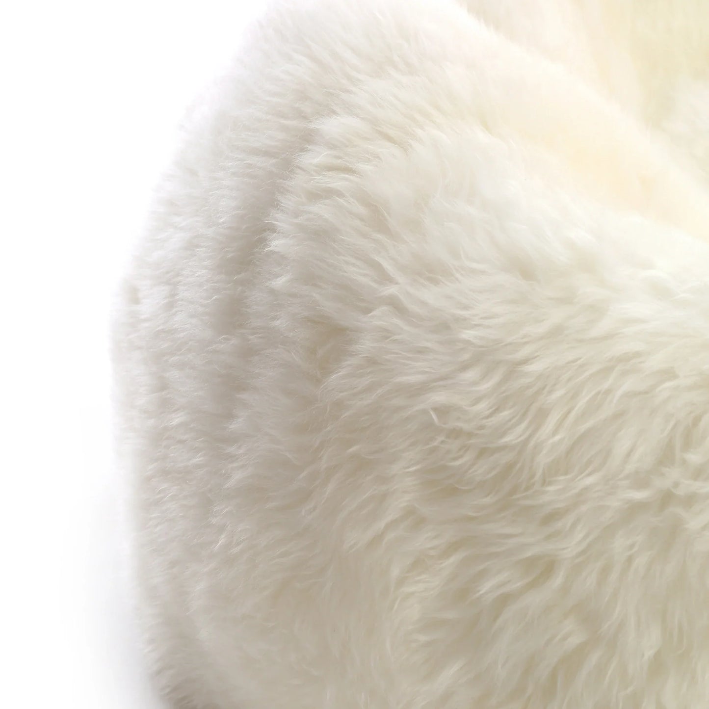 NZ Wool Sheepskin Beanbag - Ivory
