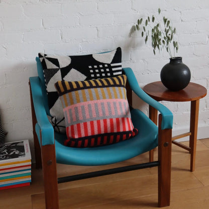 Shiel Square Cushion - Red
