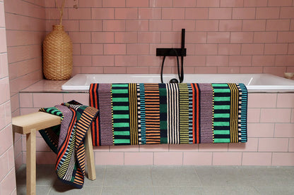 Multi Stripe Towels