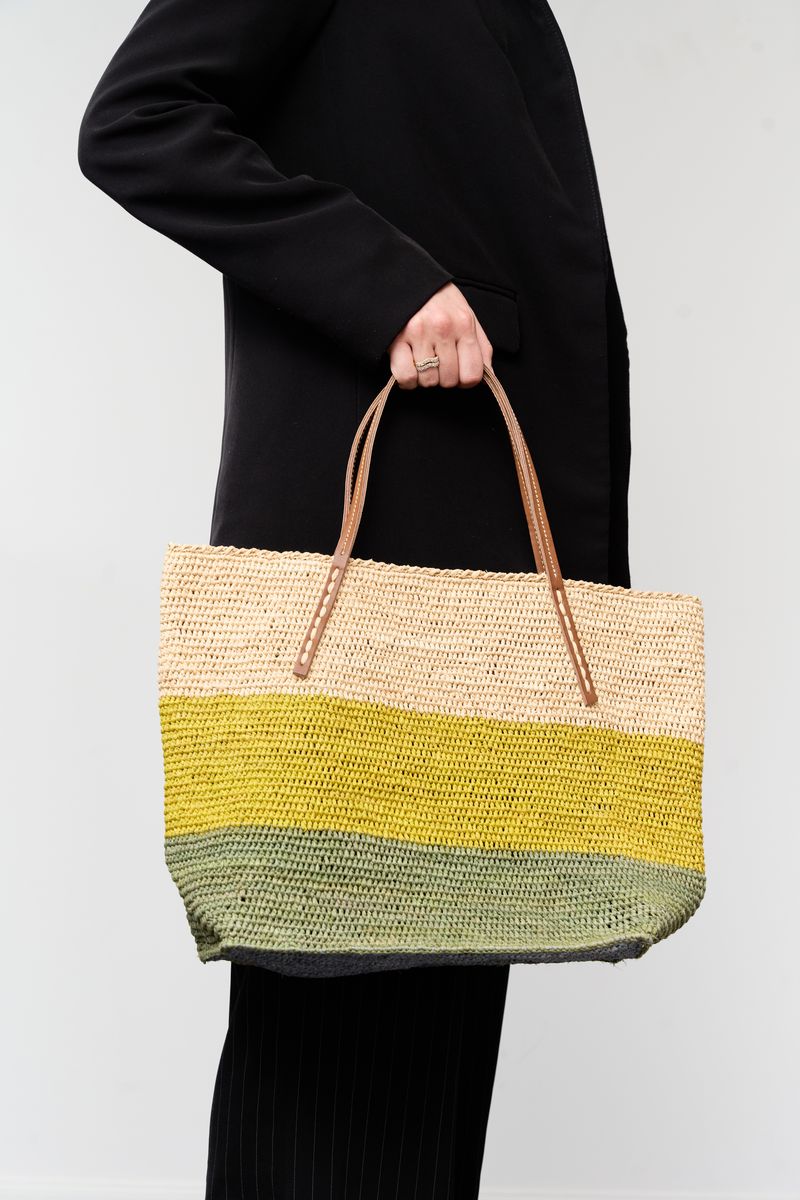 Beby Raffia Basket Bag