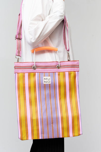 Recycled Nylon Tote Bag – Citrus Candy