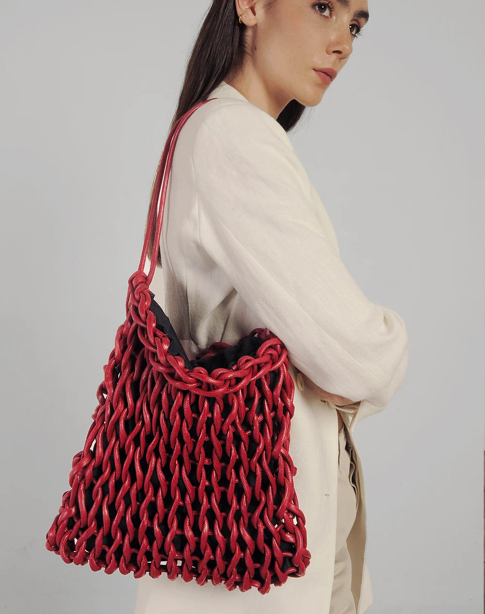 Sara Bag – Red Wax