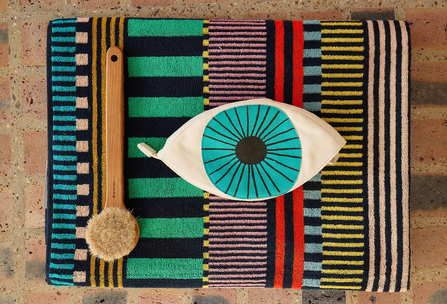 Multi Stripe Towels