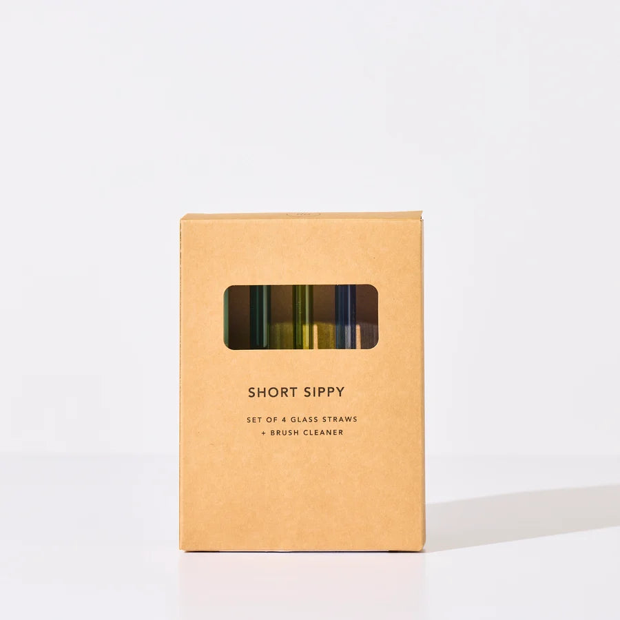 Short Sippy Straw Set - Grove