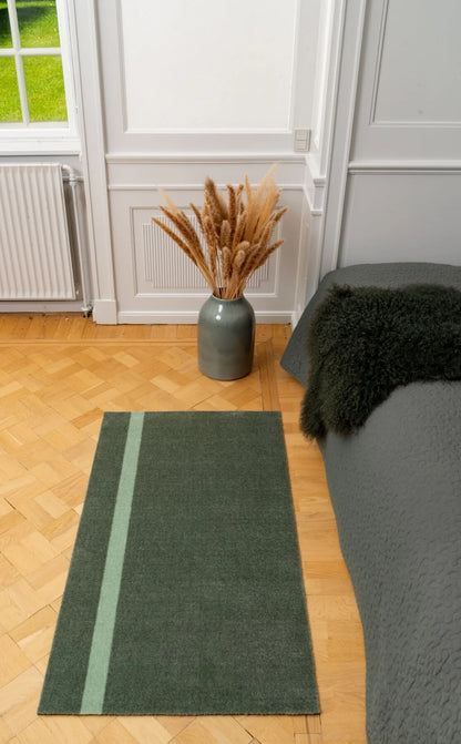 Stripes Vertical Mat – Dusty / Light Green