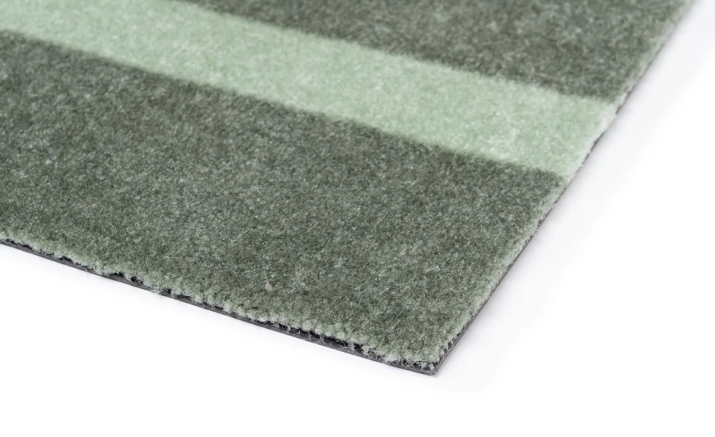Stripes Vertical Mat – Dusty / Light Green