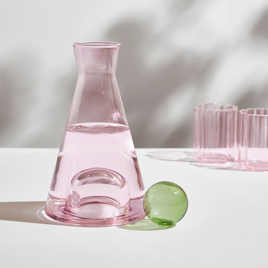 Vice Versa Carafe - Pink & Green