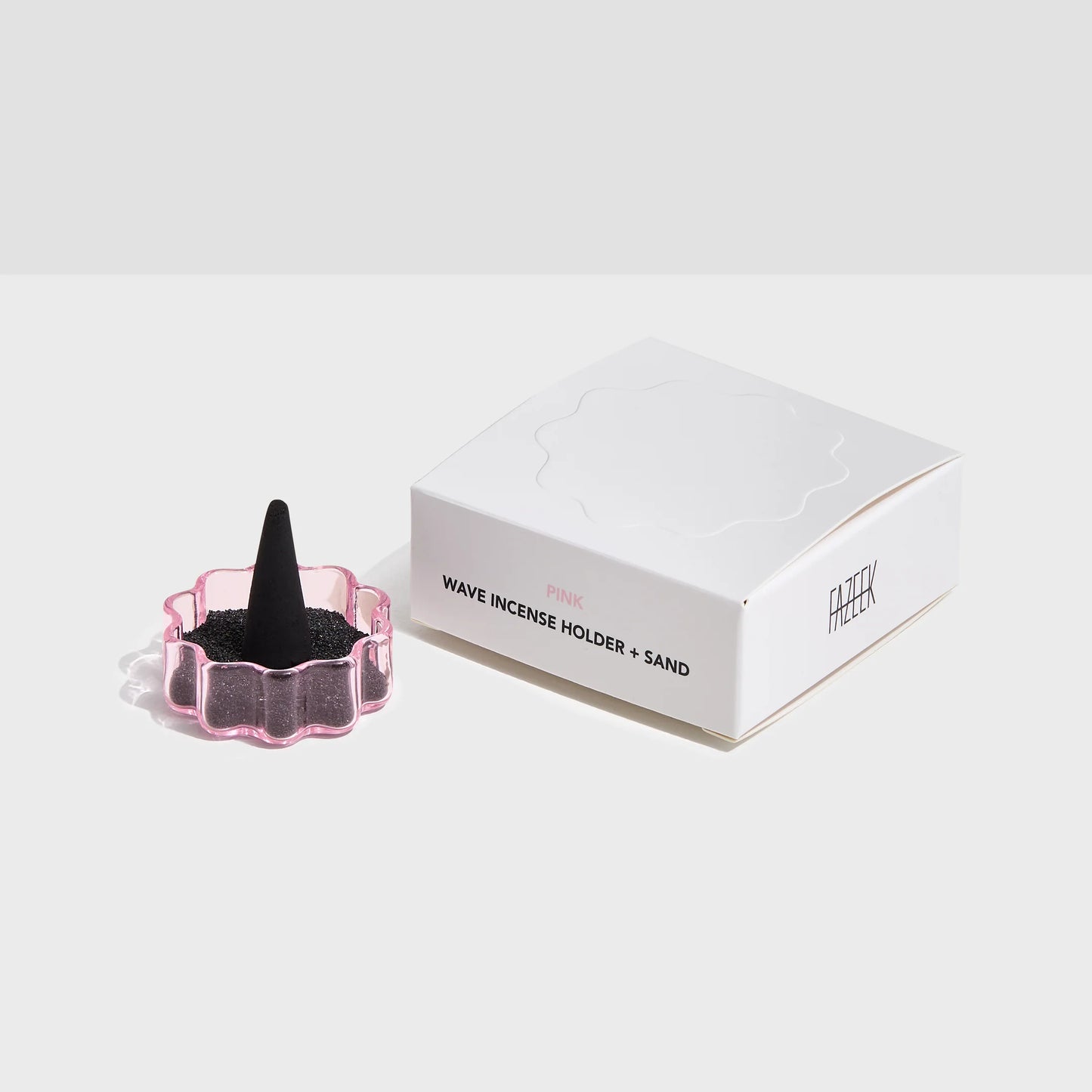 Wave Incense Holder – Pink