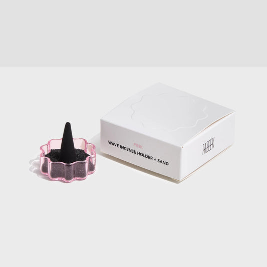 Wave Incense Holder – Pink