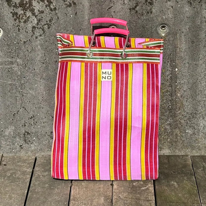Striped Shopper – Berry Twist