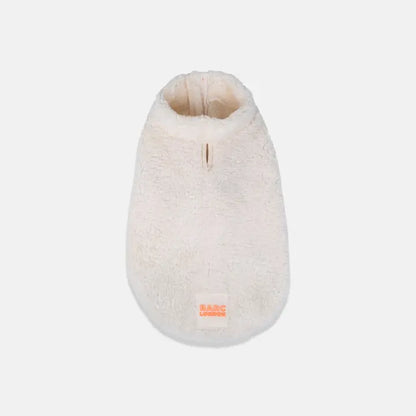 Sherpa Fleece Dog Vest - Cream