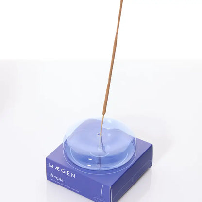 Dimple Incense Holder - Blue