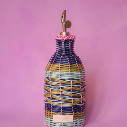 Oil Pourer – Pink and Navy
