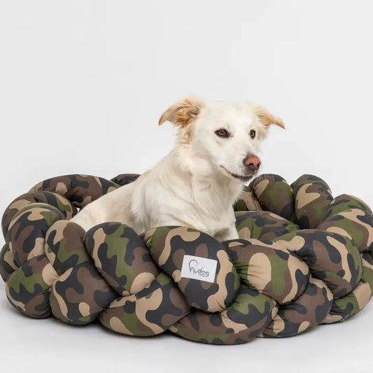 Braid Pet Bed - Camo