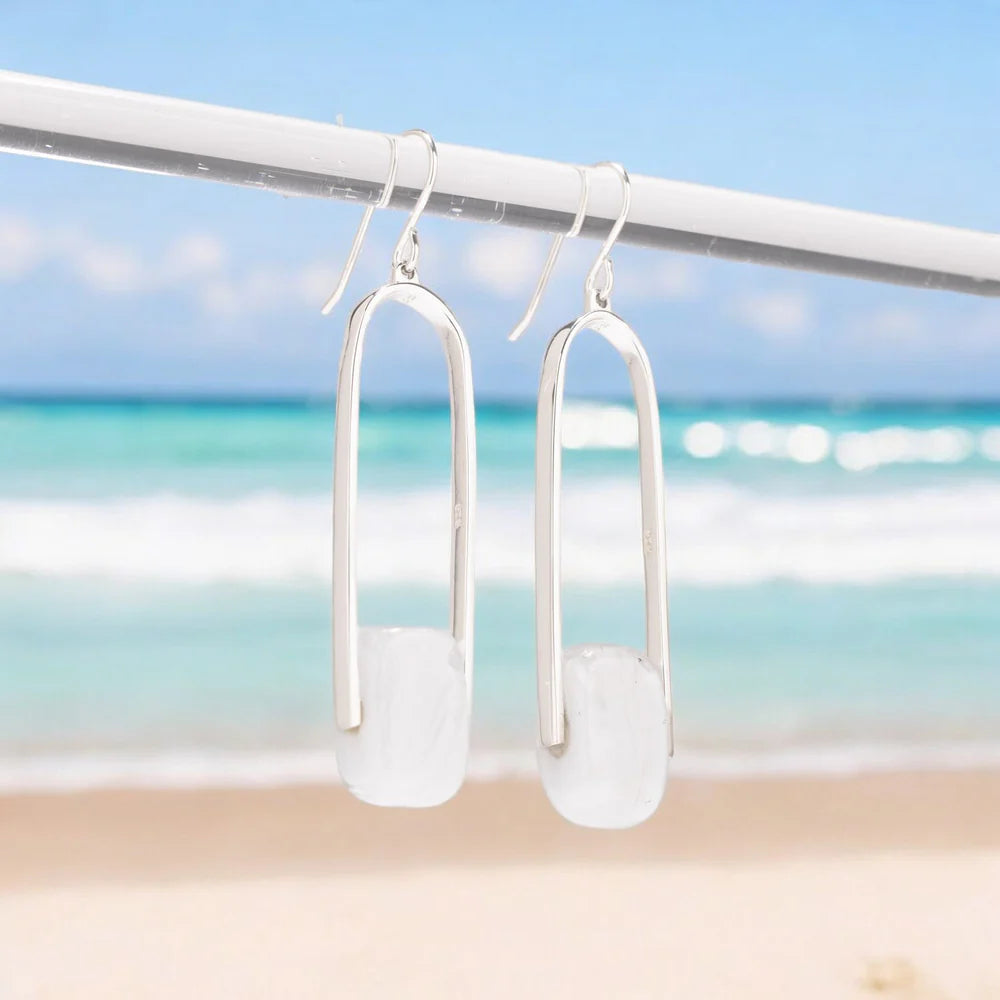 Empire Lux Cloud - Silver Earrings