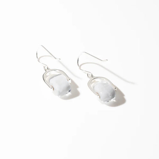 Empress Cloud Petite - Silver Earrings