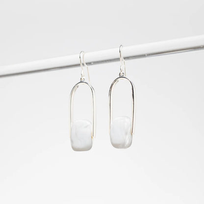 Empire Cloud - Silver Earrings